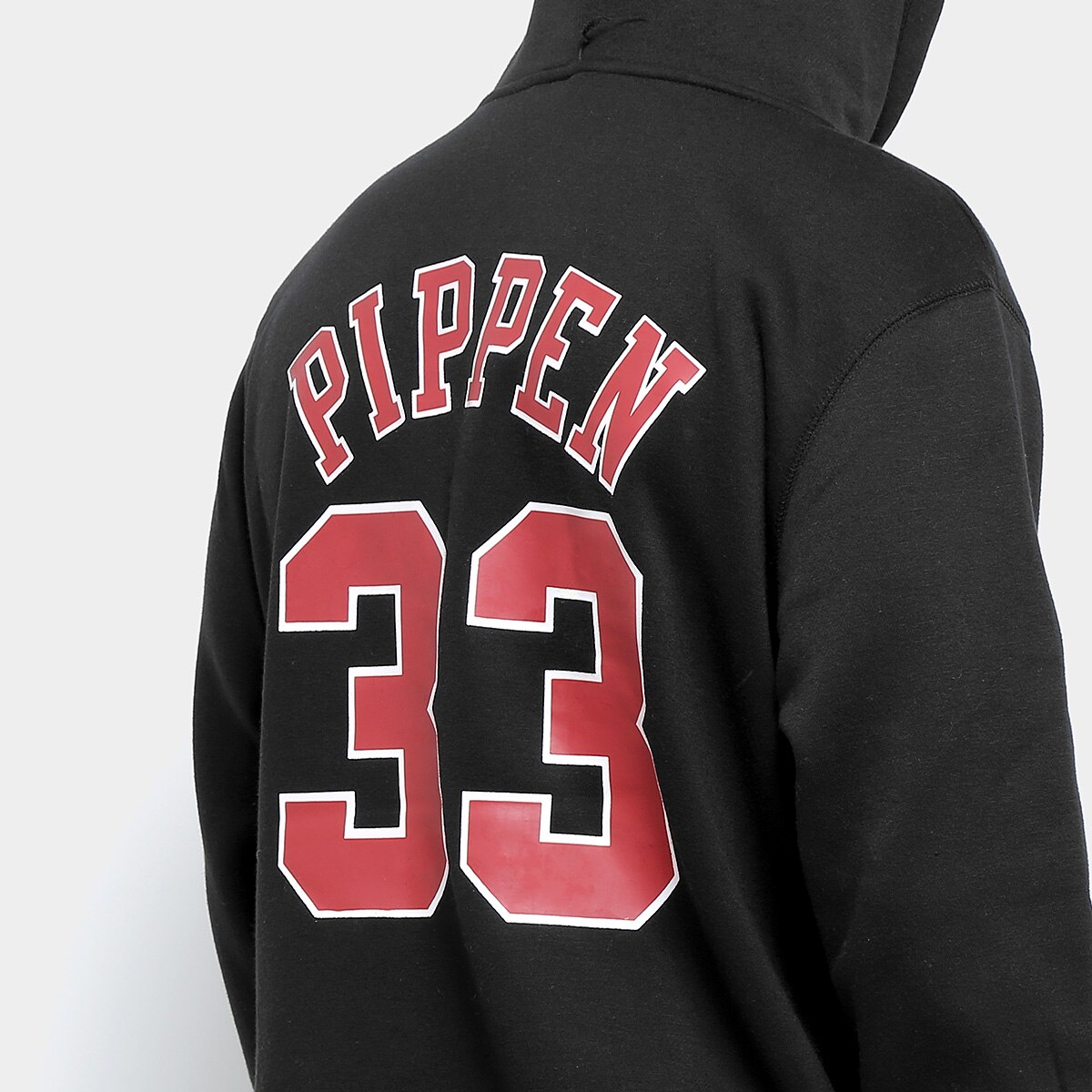 mitchell and ness bulls moletom com capuz